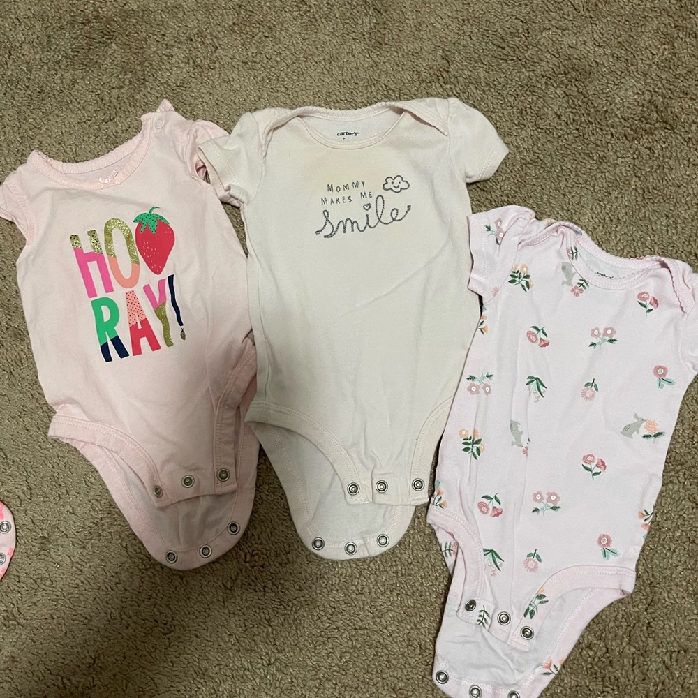 Carters 3m onesies